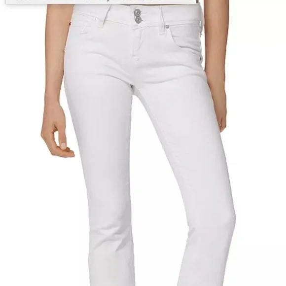 Hudson Jeans Low Rise White Bootcut Jeans Bootcut Jeans: Women's
